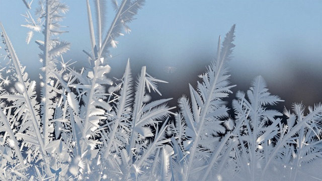 Cristal glace macro
