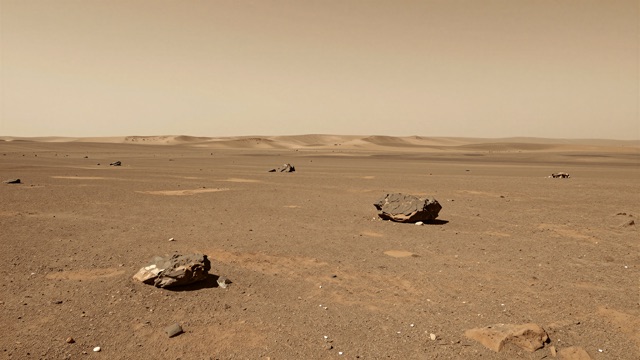 Mars surface dunes