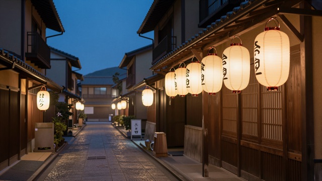 Kyoto ruelle nuit