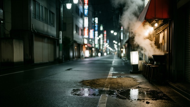 Tokyo néon pluie
