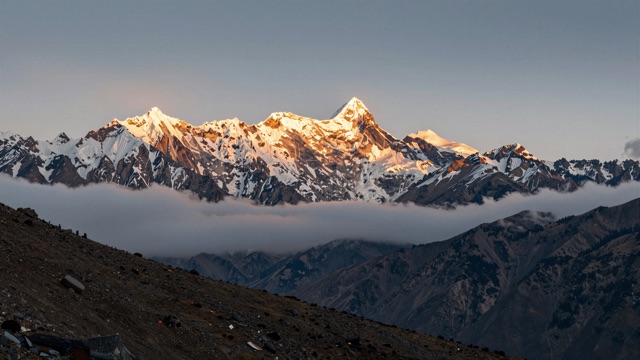 Himalaya aube